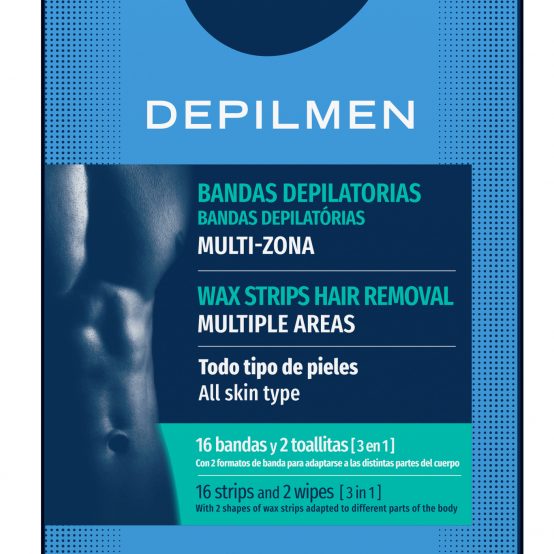Benzi de ceara depilatoare corp pentru barbati, toate tipurile de piele, Body Natur